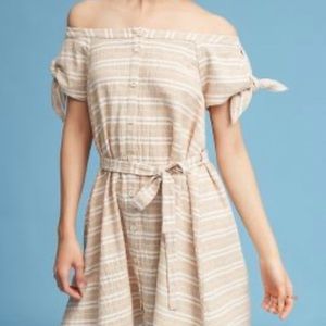 SIZE M COREY LYNN CALTER STRIPE DRESS